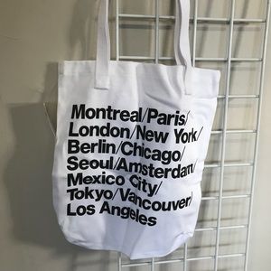 NWT American Apparel Cities Tote